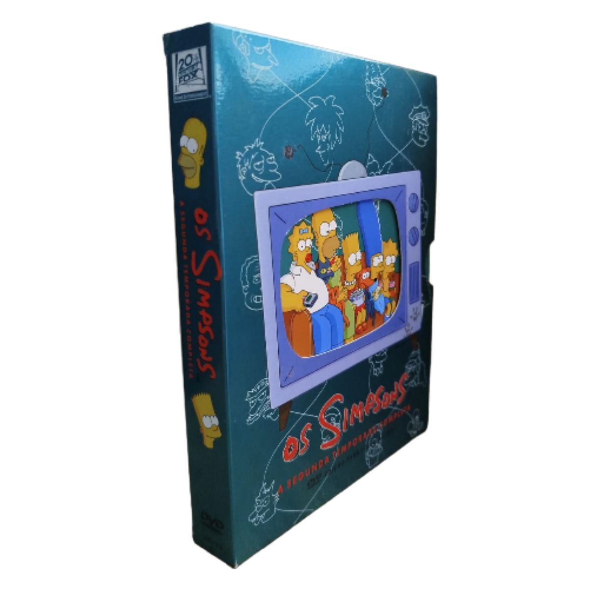 BOX DVD SÉRIE - Os Simpsons - Temporada 2 (seminovo) - Imagem 2