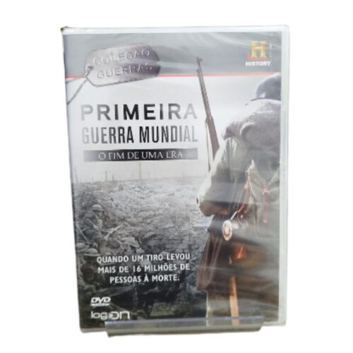 DVD - Primeira Guerra mundial - o fim de uma era (seminovo)
