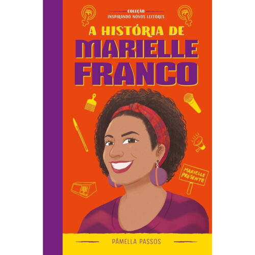 Livro - A história de Marielle Franco - Pâmela Passos (Seminovo)