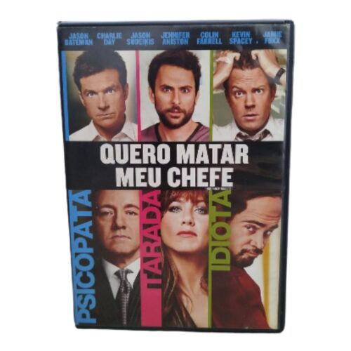 DVD FILME - Quero matar meu chefe (seminovo)