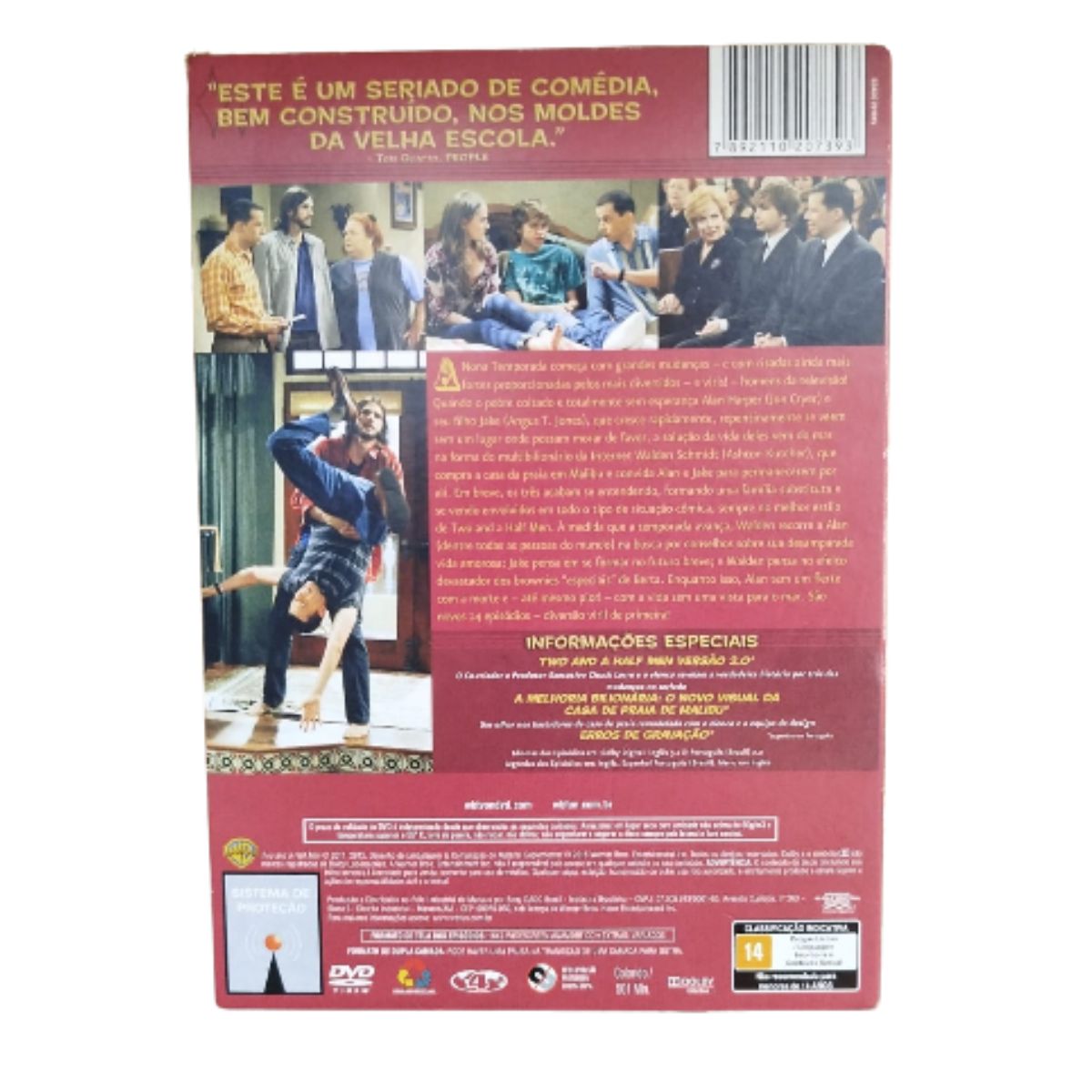 BOX SÉRIE - Two and a half Men - Temporada 9 (seminovo) - Imagem 4