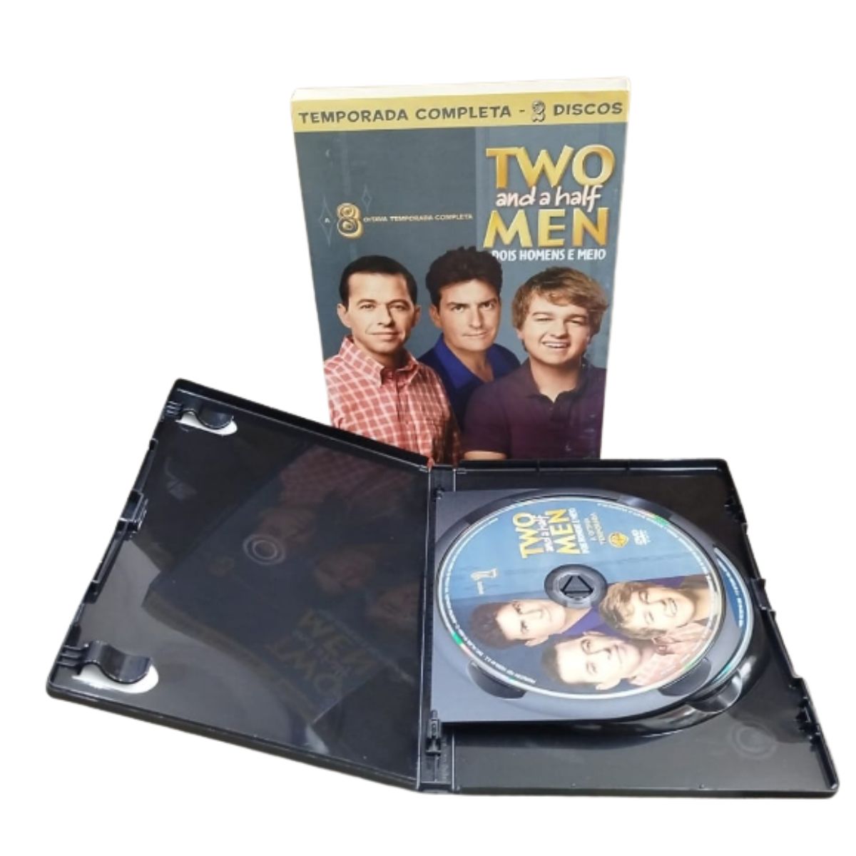 BOX SÉRIE - Two and a half Men - Temporada 8 (seminovo) - Imagem 5