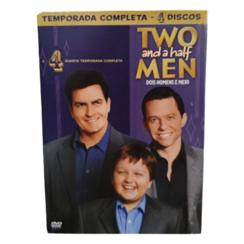 BOX SÉRIE - Two and a half Men - Temporada 4 (usado)