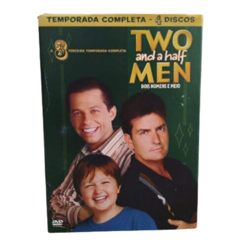 BOX SÉRIE - Two and a half Men - Temporada 3 (seminovo)