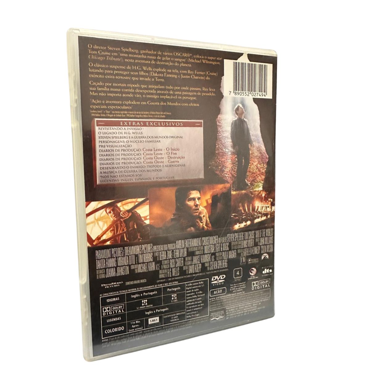 DVD - Guerra dos Mundos - duplo - seminovo - Imagem 4