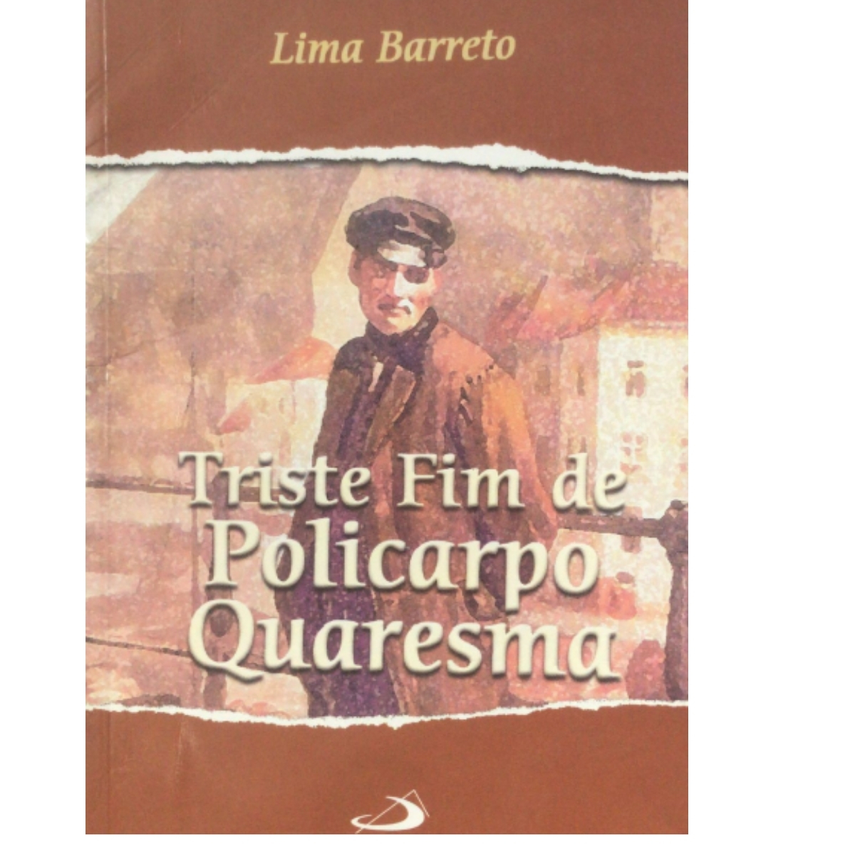 Livro - Triste fim de policarpo Quaresma - Lima Barreto - Paulus (Usado)