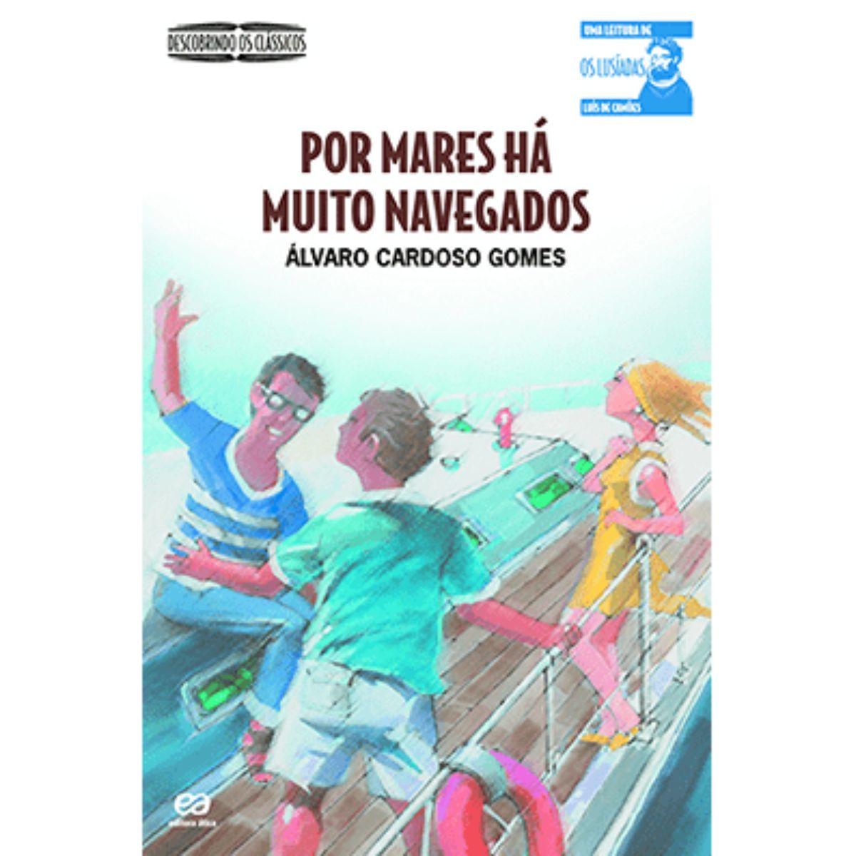 Livro - Por mares há muito navegados - Álvaro Crdoso Gomes - usado - Imagem 2