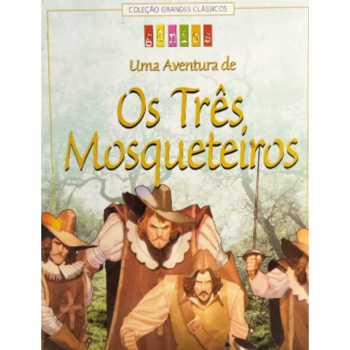 Livro - Os três Mosqueterios - adptado - Alexandre Dumas (Usado) - Imagem 3