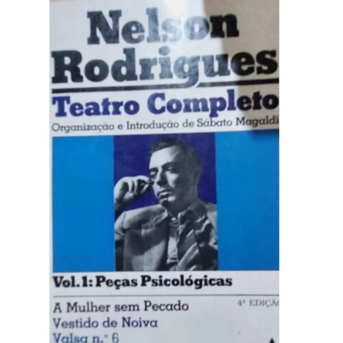 Livro - Teatro Completo Vol. 01 - Nelson Rodrigues (Usado)