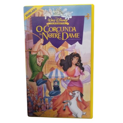 VHS - O Corcunda de Notre Dame - Dublado (usado)