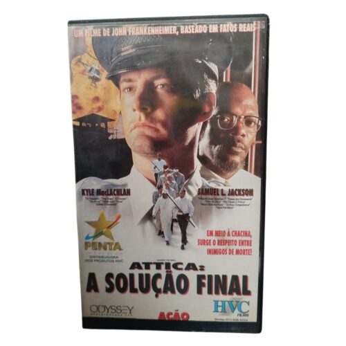 VHS - Attica: A Solução Final - Legendado (usado)