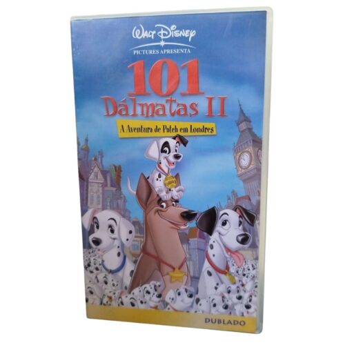VHS - 101 Dálmatas 2 - Dublado (usado)