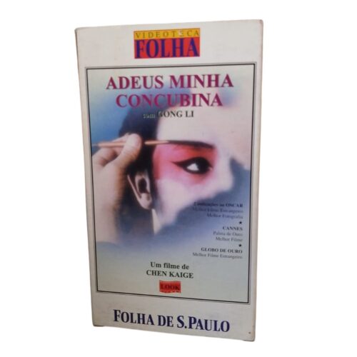 VHS - Adeus minha concubina - Legendado (usado)