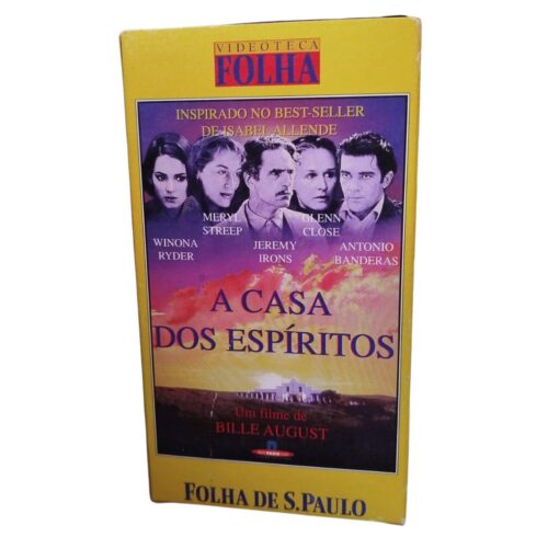 VHS - A Casa dos Espiritos - Legendado (usado)