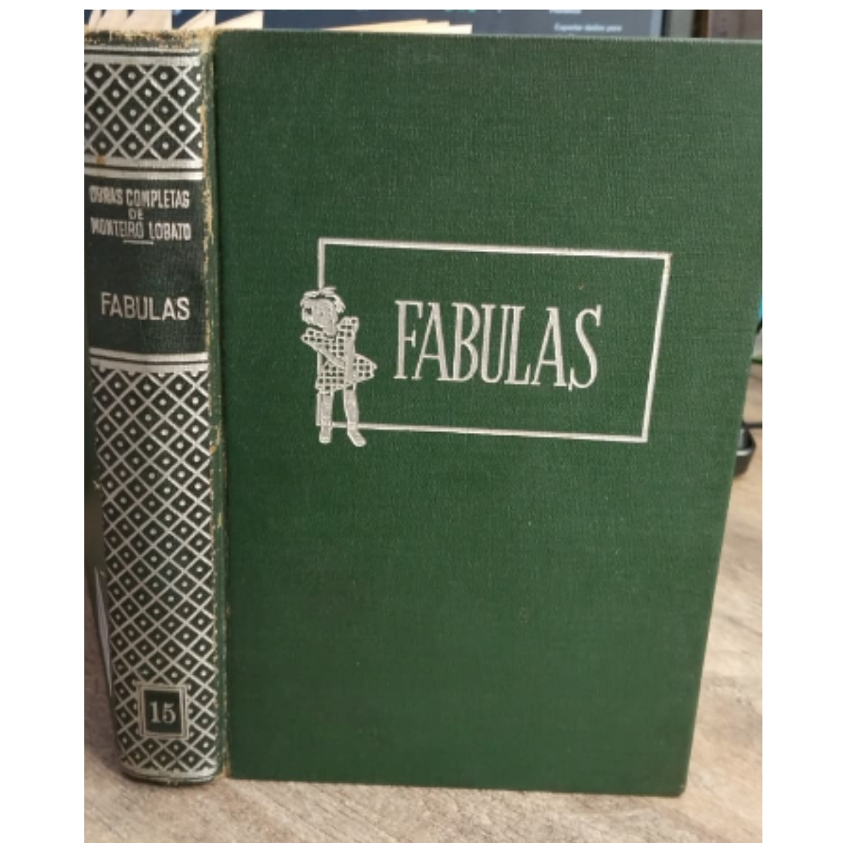 Livro - Fabulas - Capa dura - Monteiro Lobato (Usado)