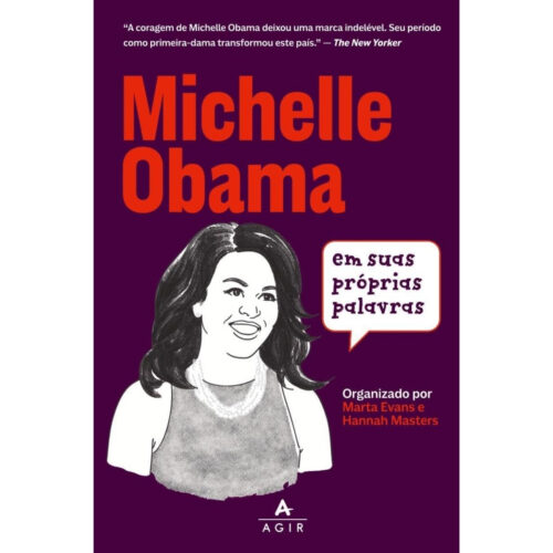 Livro - MIchelle Obama em suas Proprias Palavras - Marta Evans (Seminovo)
