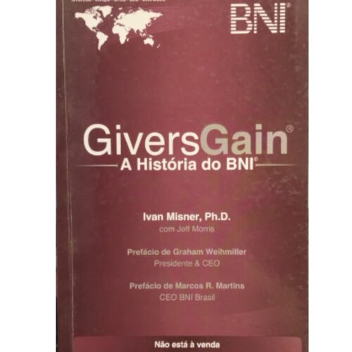 Livro - GiversGain - Ivan Misner (Usado)