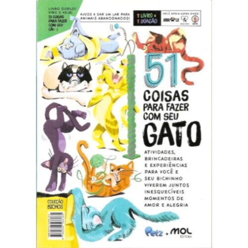 Livro - 51 Coisas para fazer com seu cão - Dilson Branco (Usado)