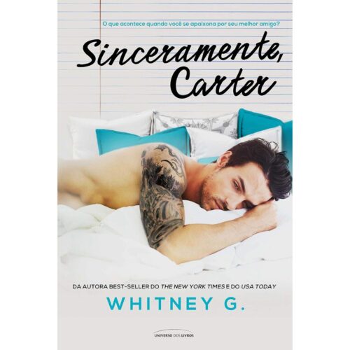 Livro - Sinceramente carter - Whitney G. (Usado)