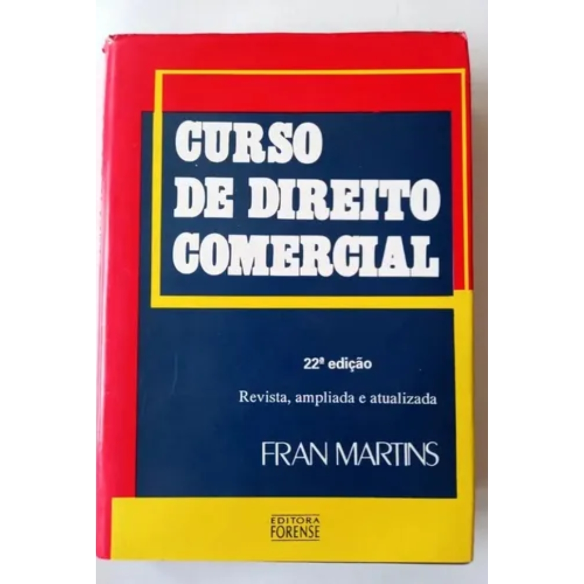 Livro - Curso de direito Comercial - Fran Martins (Usado)