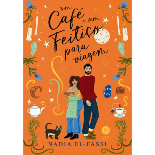 Livro - Um Cafe e um Feitiço para viagem - Nadia El- Fassi (Seminovo)