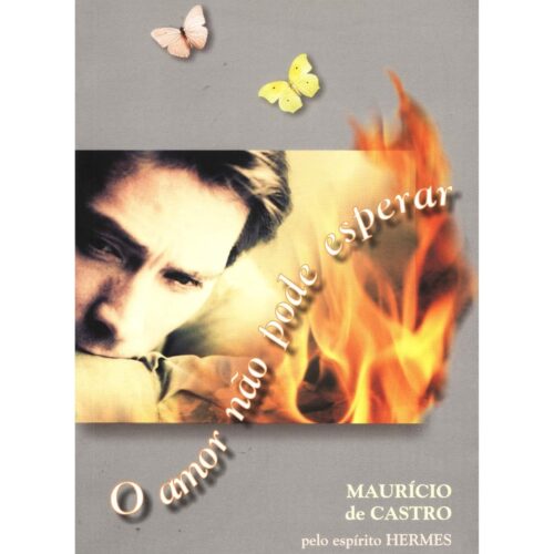 Livro - O Amor não pode esperar - Maurício de Castro (Usado)