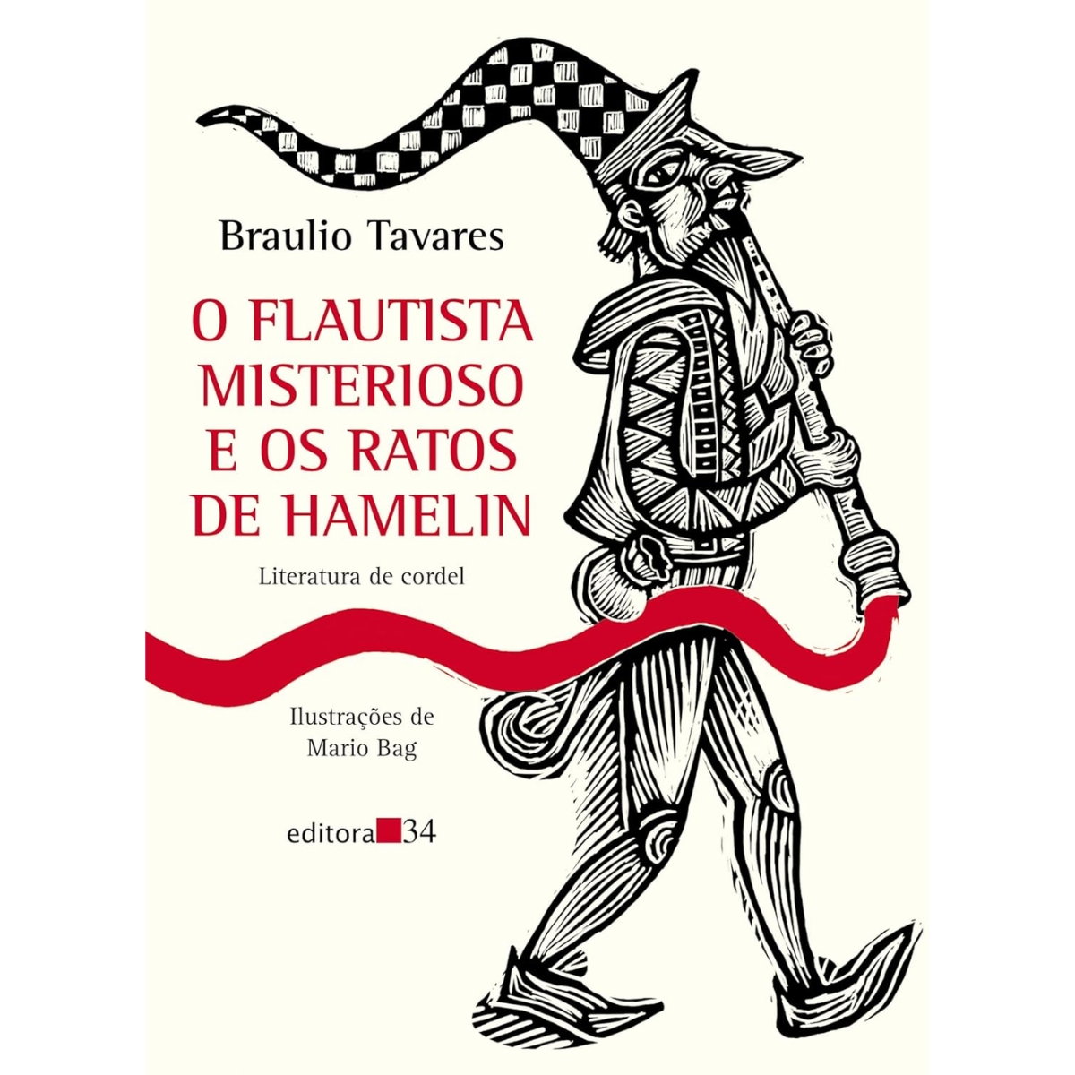 Livro - O Flautista misterioso e os Ratos de Hamelin - Braulio Tavares (Seminovo) - Imagem 3
