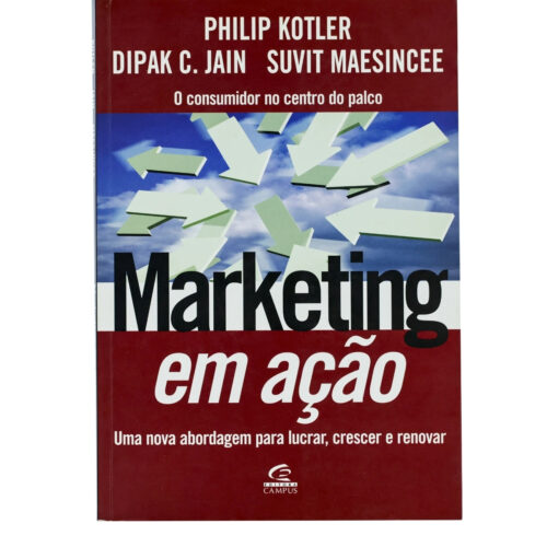 Livro - Marketing em ação - Philip Kotler (Usado)