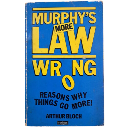 Livro - Murphys More LAw Wrong - Arhtur Bloch (Usado)