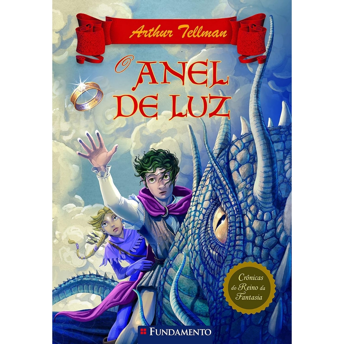Livro - O Anel de luz Vol. 04 - Arthur Tellman (Usado)