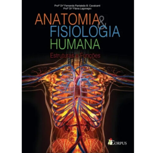Livro - Anatomia Fisiologia humana - Fernanda Pantaleão (Usado)