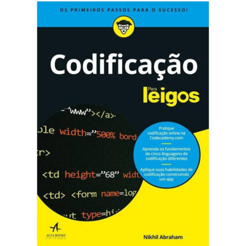 Livro - Codificação para Leigos - Nikhil Abraham (Usado)