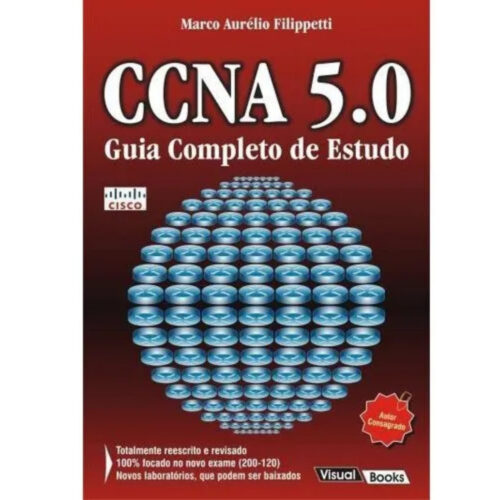 Livro - CCNA 5.0 - Guia Completo de Estudo - Marco Aurélio Filippetti (Usado)