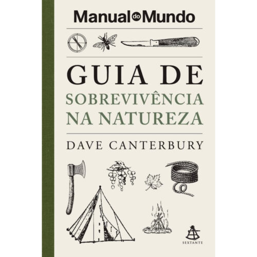 Livro - Guia de Sobrevivencia na natureza - Dave Canterbury (Seminovo)