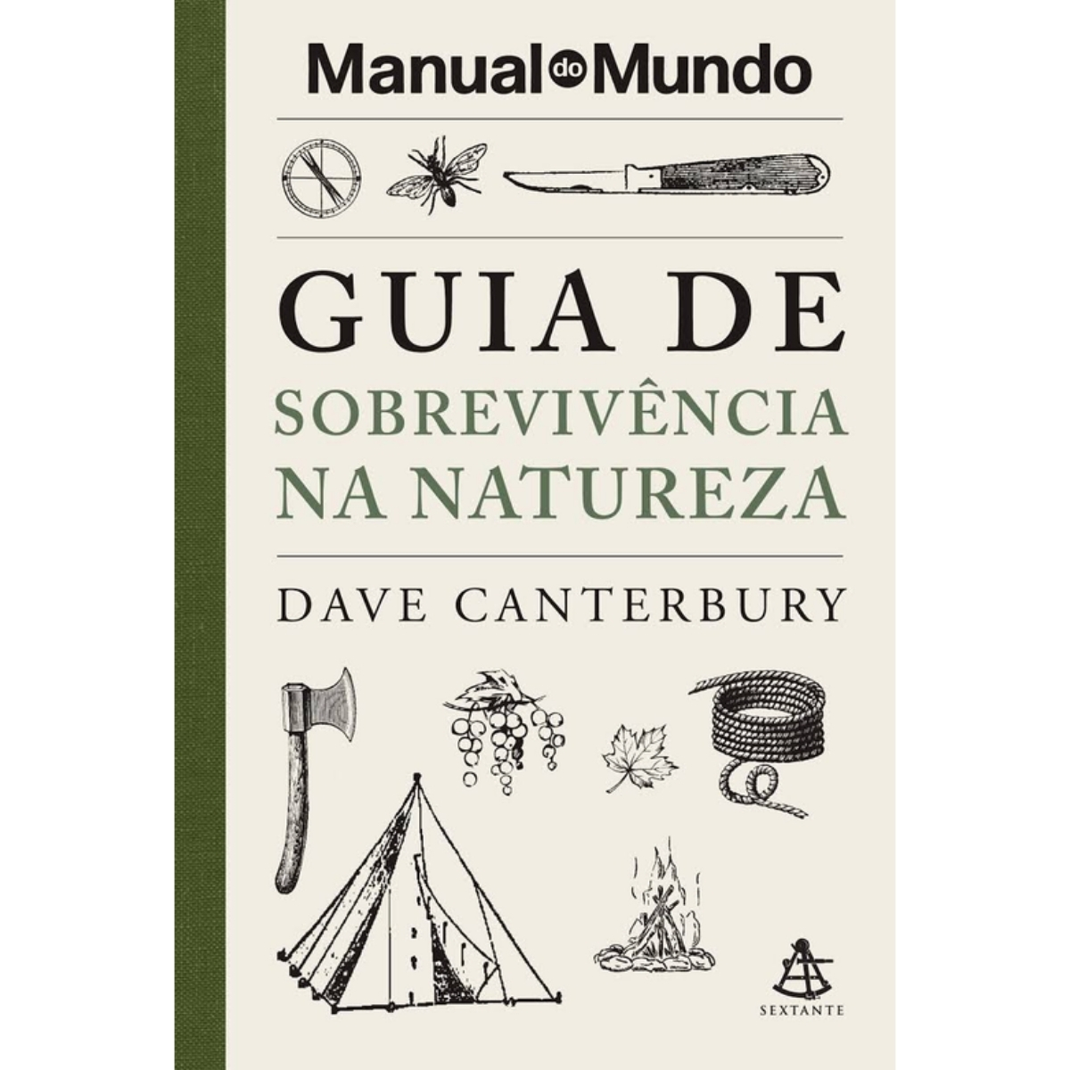 Livro - Guia de Sobrevivencia na natureza - Dave Canterbury (Seminovo)