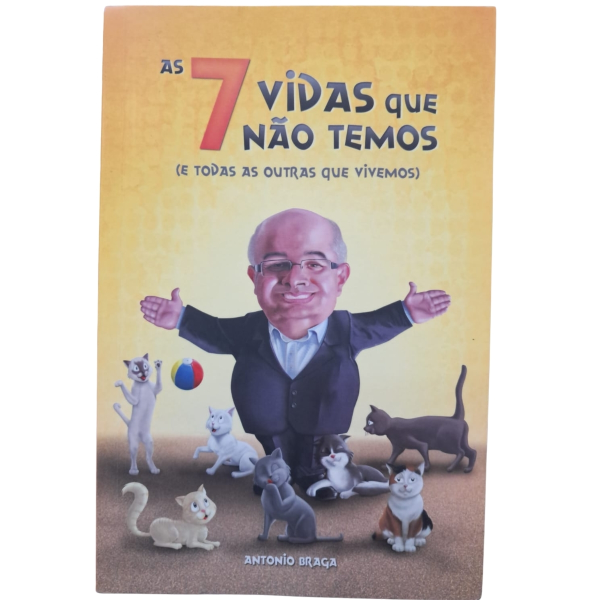 Livro - As 7 vidas que não temos - Antonio Braga (Usado) - Imagem 2