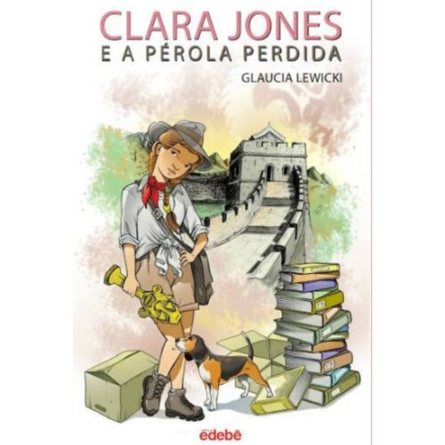 Livro - Clara Jones e a pérola Perdida - Glaucia Lewicki (Usado)