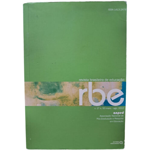 Livro - Revista Brasileira de Educação - v 17 n 50 maio Ago 2012 - Autores Associados (Usado)