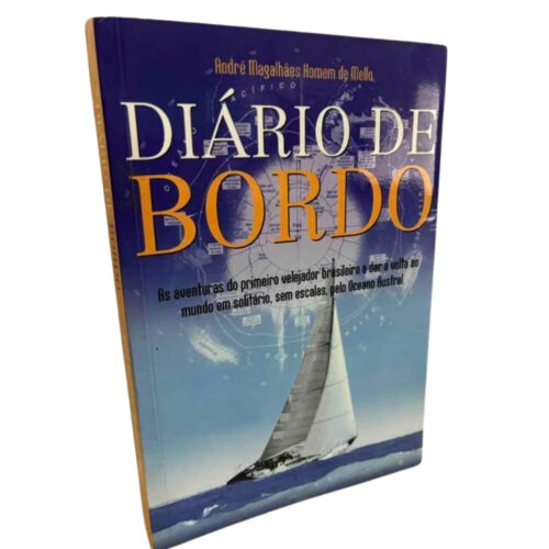 Livro - Diário de bordo - André Magalhães Homem de Mello (Seminovo)