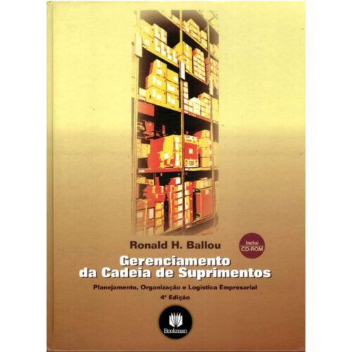 Livro - Gerenciamento da Cadeia de Suprimentos - Ronald H. Ballou (Usado)
