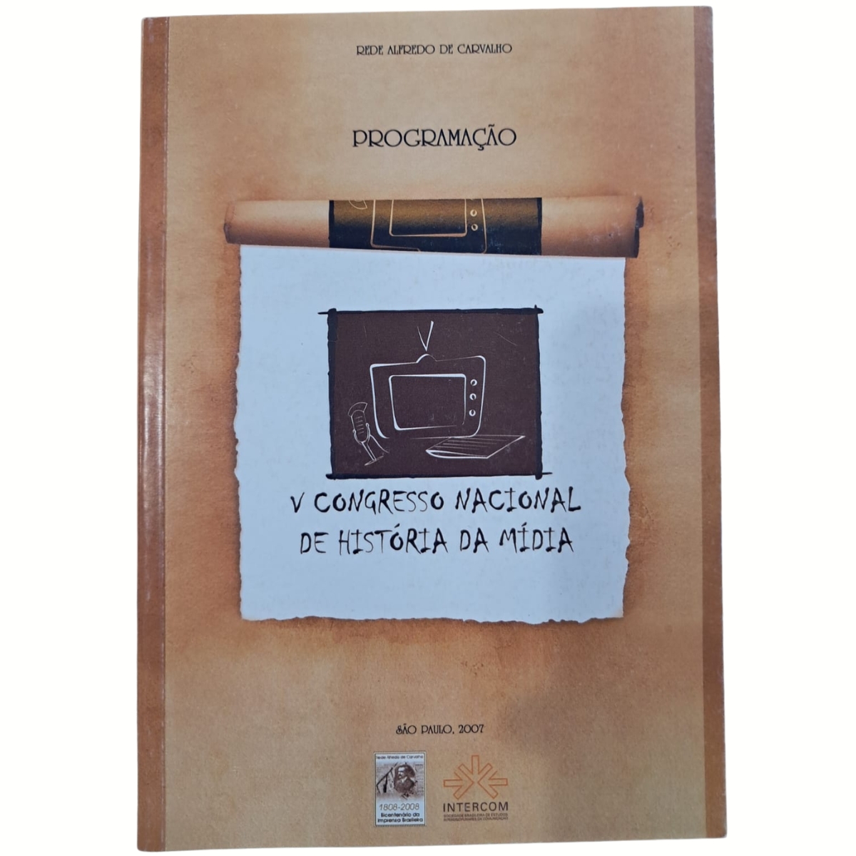 Livro - V congresso nacional de historia da midia - Intercom (Usado) - Imagem 2