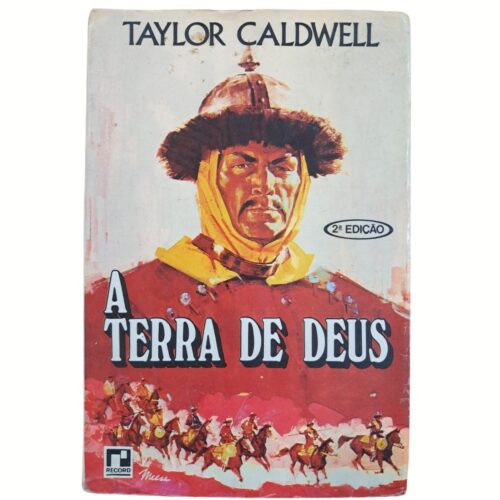 Livro - A terra de deus - Taylor Caldwell (Usado)