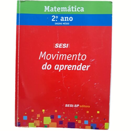 Livro - Matemática - 2° ano Ensino médio - SESI-SP (usado)