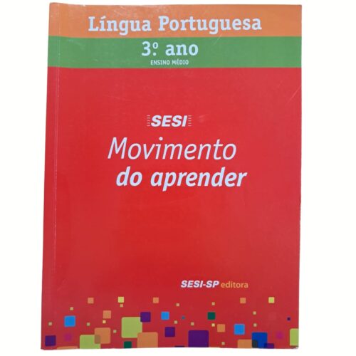 Livro - Língua Portuguesa - 3° ano Ensino médio  - SESI-SP (usado)