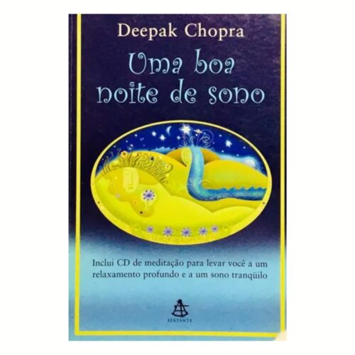 Livro - Uma Boa Noite de Sono - Deepak Chopra (seminovo)
