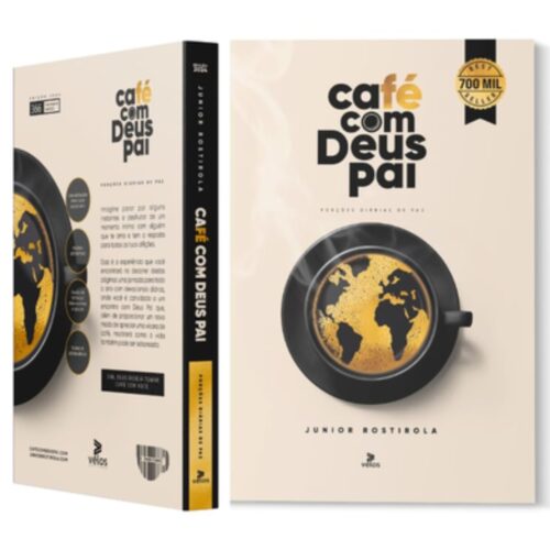 Livro - Café com deus Pai 2024 - Junior Rostirola (Usado)