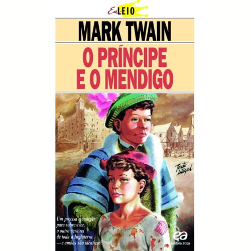 Livro - O Príncipe e o mendigo - Mark Twain (Usado)