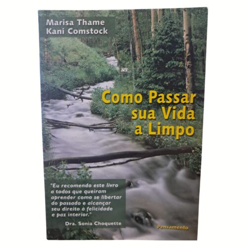 Livro - Como passar sua vida a limpo - Marisa Thame (Usado)