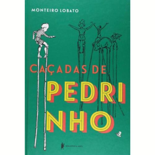 Livro - Caçadas de Pedrinho - Capa dura - Monteiro Lobato (Usado)