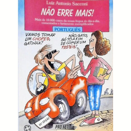 Livro - Não Erre Mais - Luiz Antonio Sacconi (usado)
